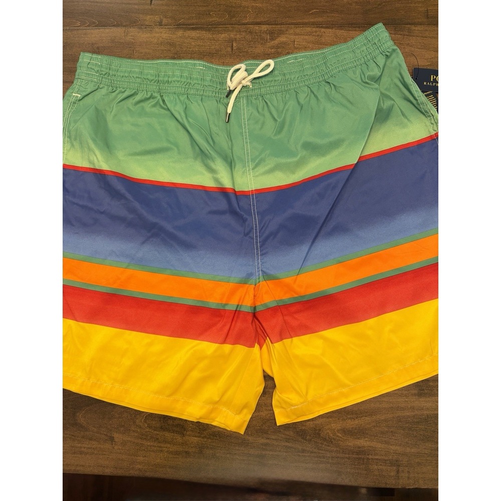 Polo Ralph Lauren Men's Multicolor Swimsuit, Size 3 LT, BRAND‎ NEW WITH TAGS